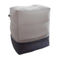 thumbnail image 2 of Soidarity Vuelo reposapiés para dormir almohada de tres capas inflable flocado reposapiés estera portátil reposapiés almohada almohadilla para viaje Kits de desorden para acampar gris oscuro Soidarity OD2560-02B, 2 of 6
