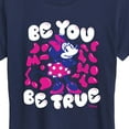 thumbnail image 3 of Disney - Be You Be True Minnie Mouse - Women's Short Sleeve Graphic T-Shirt, 3 of 5