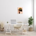 thumbnail image 2 of Stupell Industries Female Holding Tropical Monstera Leaf under Sun, 13 x 19, Designed by JJ Design House LLC, 2 of 6