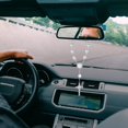 thumbnail image 4 of 2 Pieces Car Mirror Hanging Cross Car Rosary Rearview Mirror Pendant Hanging Accessories(White), 4 of 5