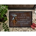 thumbnail image 3 of Roper Horse If you climb in the saddle, be ready for the ride Door Mat, 3 of 4