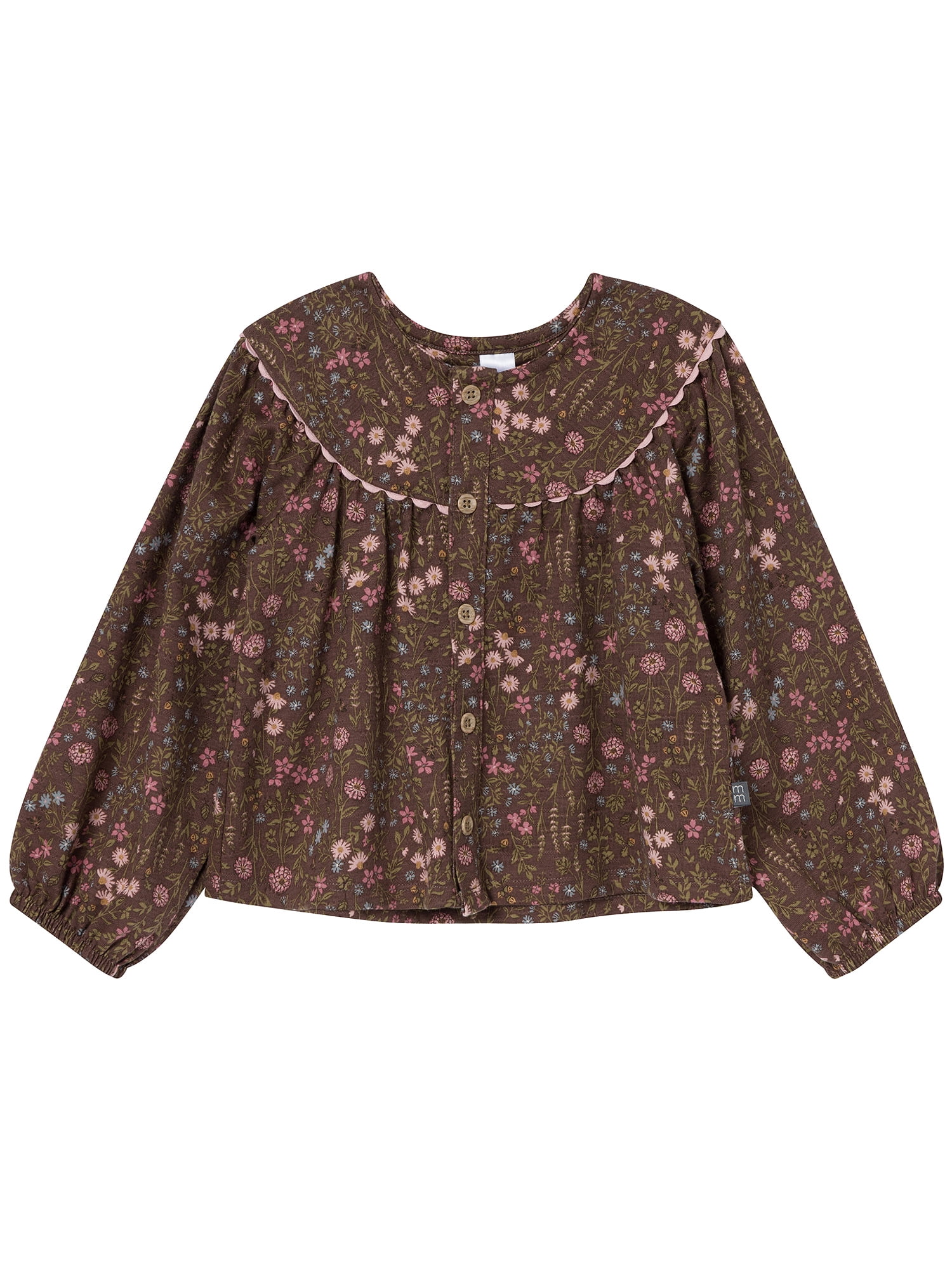 Modern Moments by Gerber Toddler Girl Ric Rac Top and Pant Set, 2-Piece, Sizes 12 Months - 5T
