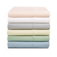 thumbnail image 2 of Wrinkle-Resistant Tencel Sateen Sheet Set - Queen, Pink, 2 of 3