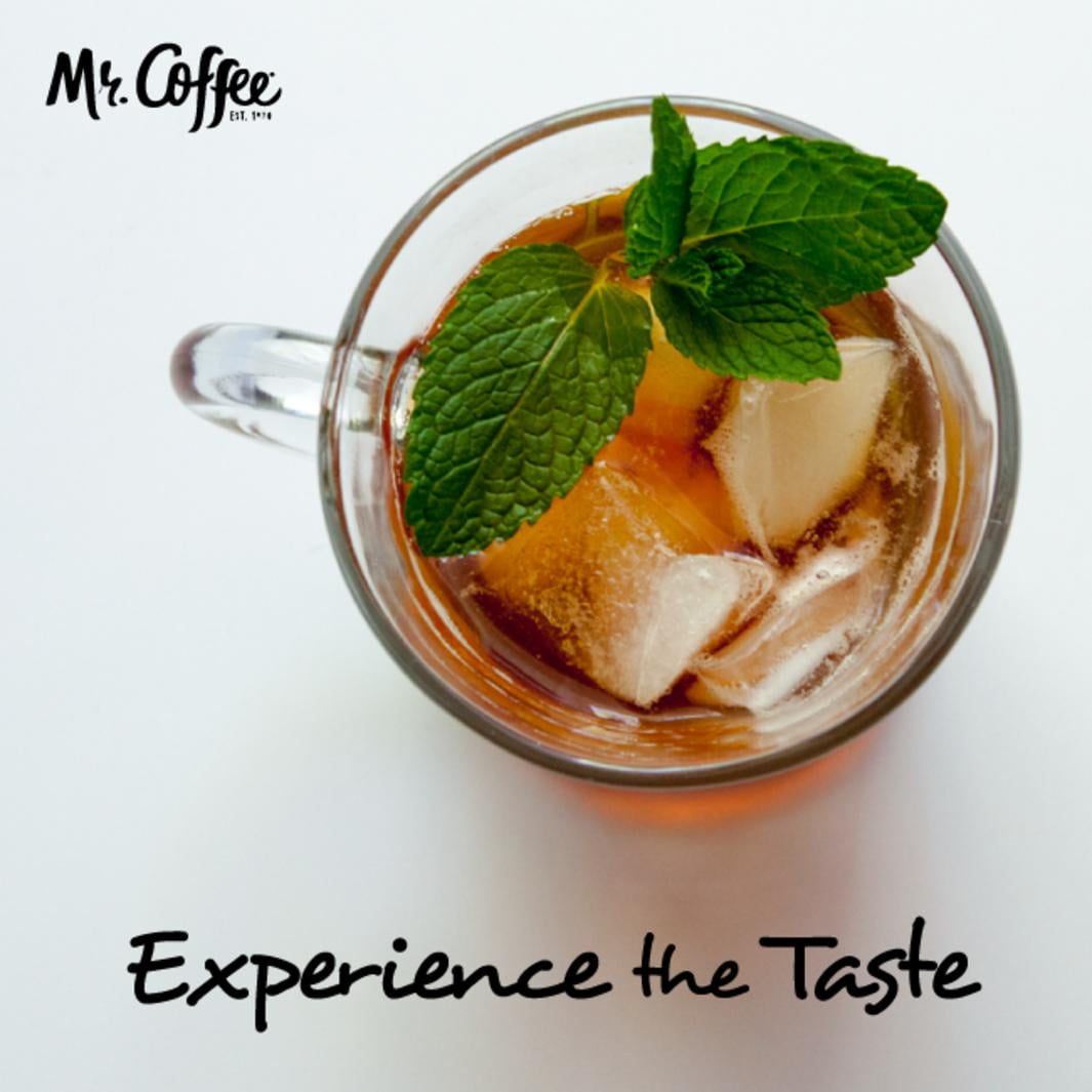 Mr. Coffee Iced Tea & Iced Coffee Maker, Plastic, Black