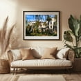 thumbnail image 3 of Botanical Garden of Rome 1 - Photography Black Framed Wall Art Print 12 x 18 inches, 3 of 4