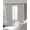 White, variant on Sage Green Geometric Blackout Curtains for Bedroom/Living Room, Thermal Insulated Kitchen Curtains, Minimalism Solid Color Striped Lines Grommet Darkening Window Treatment Drapes 42"x63"x2