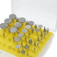 thumbnail image 3 of BRIGHTFUFU 50Ud De Puntas De Esmerilado Y En Plata Para Taladros Para Joyería Y Piedra, 3 of 8