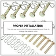 thumbnail image 3 of OULII 1set Replacement Shear Pin Kit For Snowblowers Compatible With Essential Blower Parts For Removal, 3 of 8