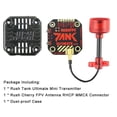 thumbnail image 3 of Transmisor de Vídeo SoloGood Rush Tank 5.8GHz 48CH Mini PIT para Drone de Carreras FPV con Antena Ru, 3 of 6