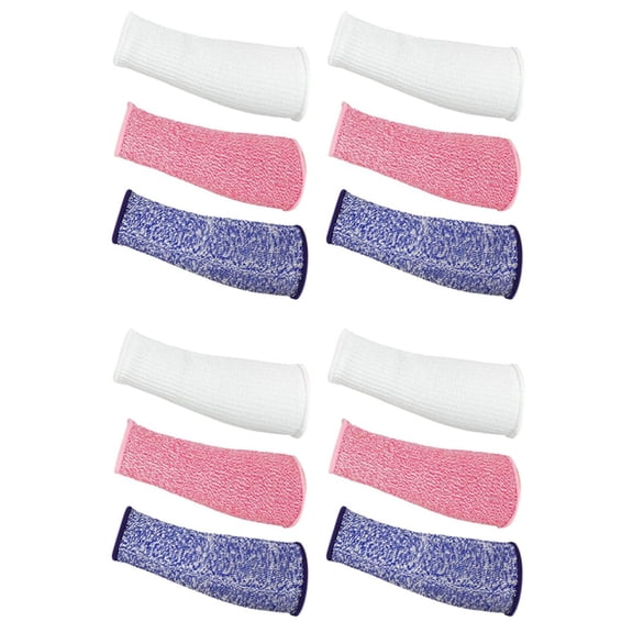 6Pairs Arm Protectors for Thin Skin and Bruising Cut  Forearm Sleeve Level 5 Arm Burn Protection Sleeve