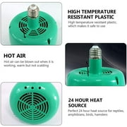 Heat Lamp, Provides Warm Environment For Reptile Growth, Smart Thermostat Control Ensures Precise Temperature Regulation, Safe And Durable Construction, Temperature Adjustable For