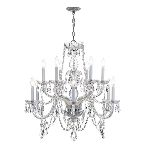 Crystorama Lighting - 12 Light Chandelier - Chandelier - Crystal - Twelve Light