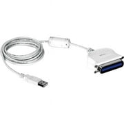 TRENDnet TU-P1284 USB to Parallel Printer Cable Adapter - Centronics Male Parallel - Type A Male USB - 6.56ft