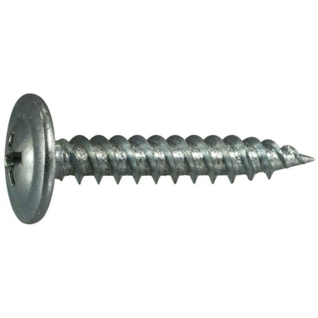 

#8-18 x 1 Zinc Plated Steel Phillips Modified Truss Head Sharp Point SSMTS-080