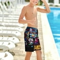 thumbnail image 5 of Teen Titans Go Boys Swim Trunks Quick Dry Board Shorts Bathing Suits Swimsuit For Pool Beach Summer, 5 of 7