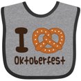 thumbnail image 3 of Inktastic I Love Oktoberfest Boys or Girls Baby Bib, 3 of 4