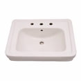 thumbnail image 2 of Barclay Sussex 660 Vitreous China 26'' Pedestal Bathroom Sink with Overflow, 2 of 2