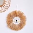 thumbnail image 4 of Hand-Woven Tapestry Wall Hanging Decor Macrame Cotton Thread Cartoon Lion Tiger Weaving Decor, 4 of 6