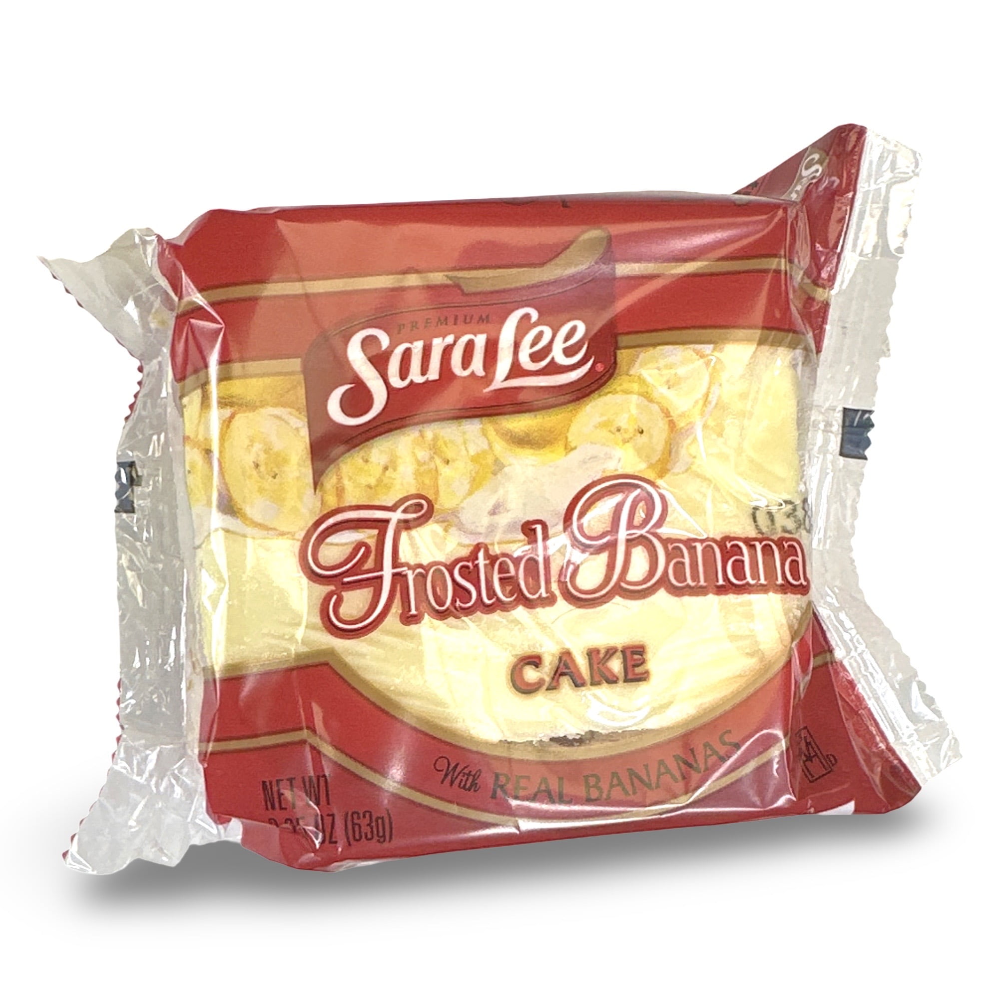 Sara Lee Bakery Fresh Iced Banana Cake, 2.25oz - Pack of 24