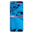 thumbnail image 1 of MightySkins SAZFL-Blue Skulls Skin for Samsung Galaxy Z Flip - Blue Skulls, 1 of 3