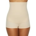 thumbnail image 3 of Maidenform Womens Flexees Fat Free Dressing High-Waist Boyshort Style-2107, 3 of 7