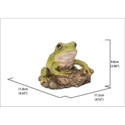 Hi-Line Gift White's Tree Frog, Green