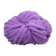 thumbnail image 3 of Hilo de chenilla grueso, fibras acrílicas, calibre 7, lavable, grueso violeta claro, 3 of 9