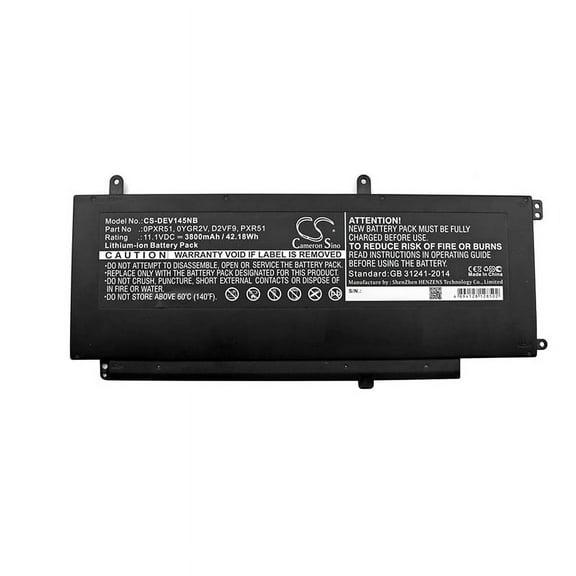 3800mAh PXR51 0YGR2V 0PXR51 D2VF9 Battery for DELL Vostro 14-5459D-1628G 15 754 Vostro 14-5459D-1408S Vostro 14 5000