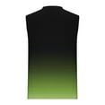 thumbnail image 4 of SGFCWSX Men's Tank Tops Gradient Print Sleeveless Shirts Athletic Breathable Lightweight Tops for Workout Gym Running Casual Wear Army Green Size S, 4 of 5
