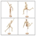 thumbnail image 2 of Artistic Mannequin Drawing Mannequin Drawing Mannequin Wooden Human Mannequin For Drawing And Painting 13cm Artistic Mannequin With Base And Flexible Body, 2 of 6