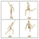 thumbnail image 3 of Maniquí de Dibujo Maniquí Humano de Madera para Dibujar y Pintar 13cm Maniquí Artístico con Base y Cuerpo Flexible, 3 of 6