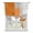 Orange, variant on Red Grey Tie Up Curtains for Window, Thermal Insulated Balloon Shade Adjustable Rod Pocket Curtains Valance Panels for Kitchen Bathroom Cafe 42 x 45 Abstract Geometric Color Block Oil Painting