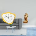 thumbnail image 2 of Reloj de pared de león acrílico, escultura, adorno moderno para oficina, reloj silencioso, figura decorativa de arte rústico, pieza de colección para, 2 of 8