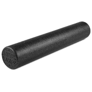 OPTP AXIS Exercise Foam Roller - Firm Density, Black, 36 In. x 6 In. Round (AXR366)