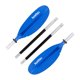 thumbnail image 3 of Kayak Paddle Boat Remo Tabla de remo Remos para piragüismo Bote de goma Kayak Azul, 3 of 8