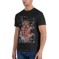 thumbnail image 4 of Spider-Man T-Shirt Col Rond Manches Courtes Mode Athlétique T-Shirt Cadeau pour Hommes Femmes 3TG, 4 of 5