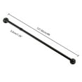 thumbnail image 2 of For In/Outdoor Black Modern Handrail 4ft Stair Assisting Railing Wall-mounted Hand Rail, 2 of 20
