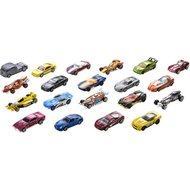 Hot Wheels ミニカー 20 セット Hot Wheels Set of 20 Toy Sports & Race Cars in 1:64 Scale