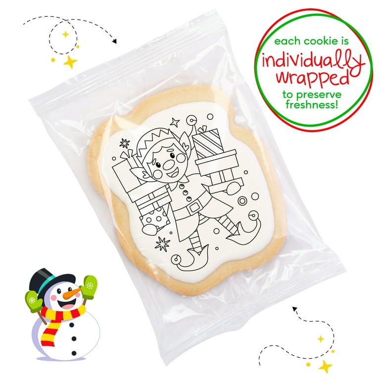 A+ School Year Color-a-Treat™ Cookie Coloring Kit (16ct)