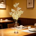 thumbnail image 4 of Bcylexb Artificial Leaves Branch, Realistic Faux Colorful Leaf Stems Fake Decorative Plant for Modern Home Dining Table Living Room Decor, 4 of 6
