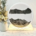 thumbnail image 6 of WNEXOPE 3D Moving Sand Art with 7.87in 360° Rotating Hourglass - Creative Liquid Motion Table Lamp for Living Room and Bedroom Decor., 6 of 7