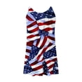 thumbnail image 5 of SMihono Robe Maxi Bohème d'Été pour Femmes Grande Taille Robes de Plage Femmes Aguichant Hawaïenne Tropicale Imprimée Sans Manches à Bretelles Robe Mini d'Été Ample Confortable Robe Bohème de Plage Robe Évasée de Plage, 5 of 5