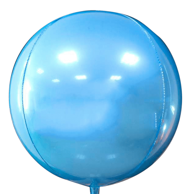 Globos metálicos 4D PANEL DECORATIVO 32 pulgadas Set de 30 Piezas color AZUL