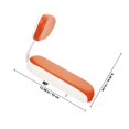 thumbnail image 2 of OUNONA 1 Set Bike Rear Seat Cushion in White for Adults Outdoor Activities, 2 of 7