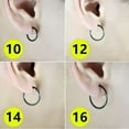 thumbnail image 3 of K-KED 1Pcs Fashion Fake Nose Ring Hoop Septum Rings Stainless Steel Nose No Piercing -multi-2.0*18mm, 3 of 9