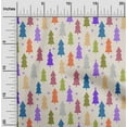 thumbnail image 2 of oneOone Cotton Flex Light Beige Fabric Tree Fabric For Sewing Printed Craft Fabric By The Yard 40 Inch Wide, 2 of 6