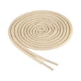 thumbnail image 1 of CHOK 2 Paires de Lacets Ovales Demi-Ronds pour Chaussures de Course Blanc 140cm/55.11”, 1 of 4