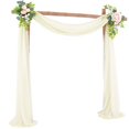 thumbnail image 2 of Wedding Arch Drapery Curtains In The Background Chiffon Fabric Shade Cloth Party Monolithic Wedding Decoration, 2 of 9