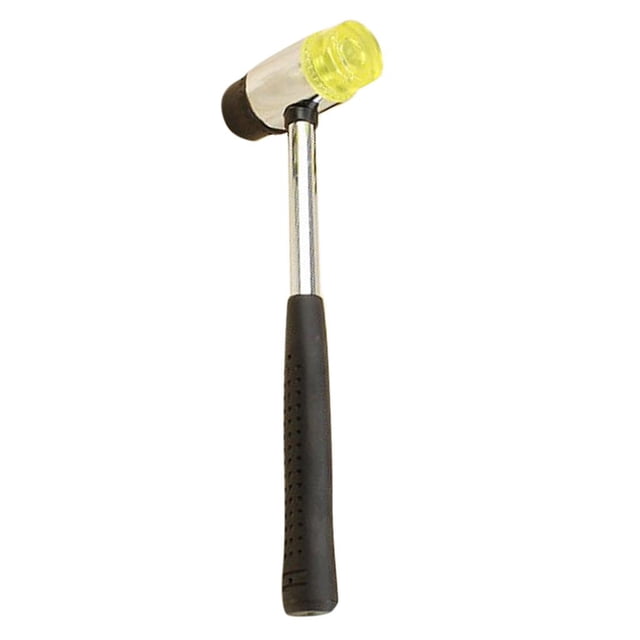 Martillo de goma profesional, juego de martillos de doble cabeza, con herramientas de bricolaje antideslizantes. 35mm