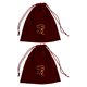 thumbnail image 1 of Bolsa de almacenamiento para secador de pelo con cordón, organizador portátil de herramientas de peinado, neceser de viaje, bolsa de maquillaje grande para casa y viajes, 2 unidades, 1 of 6